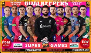 فیس پک EPL Goalkeepers 2025