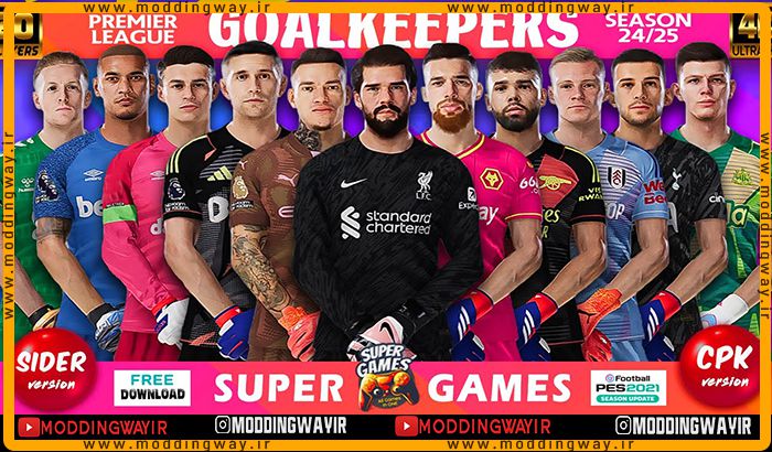 فیس پک EPL Goalkeepers 2025