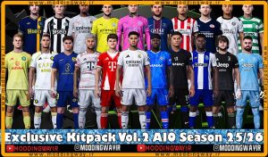 کیت پک Exclusive V2 Season 25-26