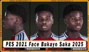 فیس Bukayo Saka 2025
