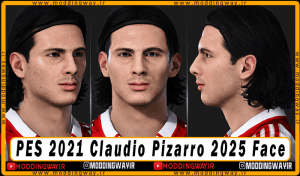 فیس Claudio Pizarro برای PES 2021