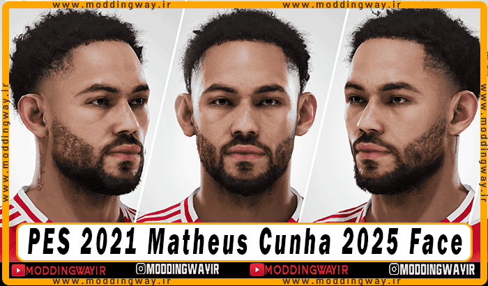 فیس Matheus Cunha برای PES 2021
