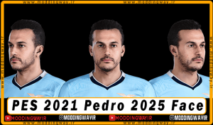 فیس Pedro برای PES 2021 - آپدیت 9 خرداد 1404