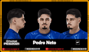 فیس Pedro Neto برای PES 2021 - آپدیت 28 اردیبهشت 1404