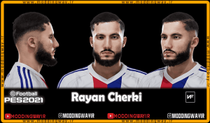 فیس Rayan Cherki برای PES 2021