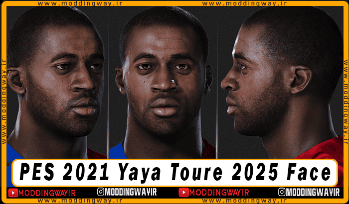 فیس Yaya Toure برای PES 2021