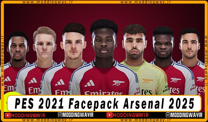 فیس پک Arsenal 2025