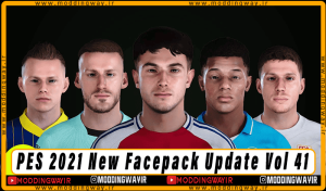 فیس پک Update Vol 41 برای PES 2021