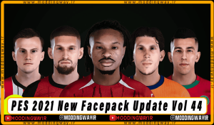 فیس پک Update Vol 44 برای PES 2021