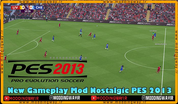 گیم پلی Nostalgic PES 2013