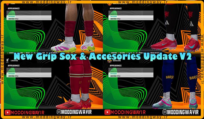 ماد گرافیکی Grip Sox & Accesories