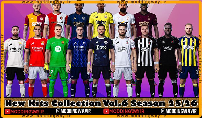 کیت پک Collection Vol.6 2025-26