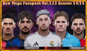 فیس پک new season 24/25 v233