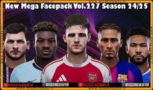 فیس پک new season 24/25 v227