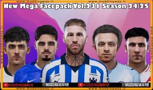 فیس پک new season 24/25 v231