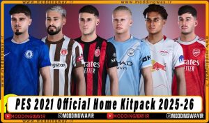 کیت پک Official Home 2025-26