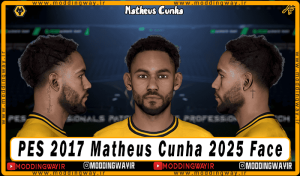فیس Matheus Cunha برای PES 2017