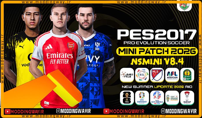 PES 2017 Next Season 2025 Mini Patch V8.4 AIO