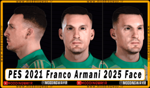فیس Franco Armani برای PES 2021 - آپدیت 16 خرداد 1404