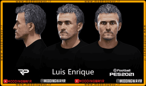 فیس Luis Enrique برای PES 2021