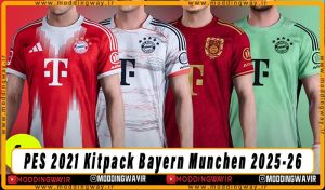 کیت پک Bayern Munchen 2025-26