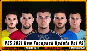 فیس پک Update Vol 49 برای PES 2021
