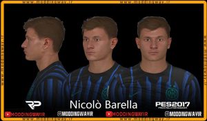 فیس Nicolo Barella