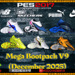 بوت پک Mega Season 2025 برای PES 2017 - ورژن 9