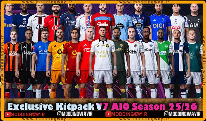 کیت پک Exclusive V7 Season 25-26