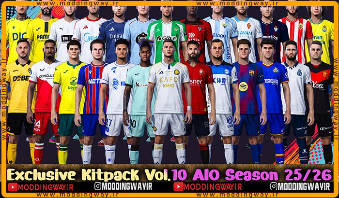 کیت پک Exclusive V10 Season 25-26