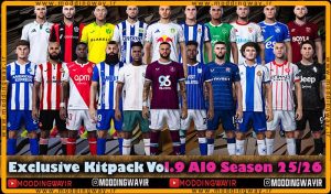 کیت پک Exclusive V9 Season 25-26