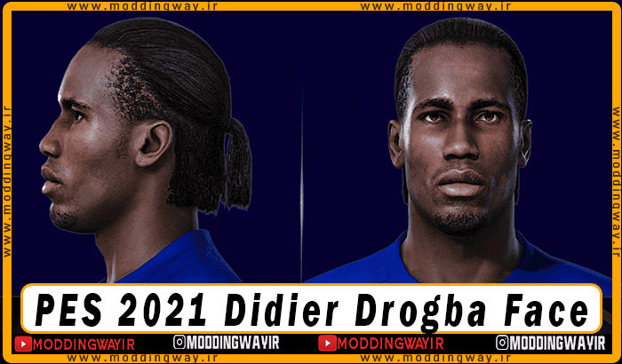 فیس Didier Drogba برای PES 2021