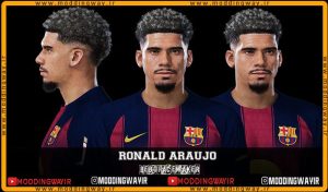 فیس Ronald Araujo