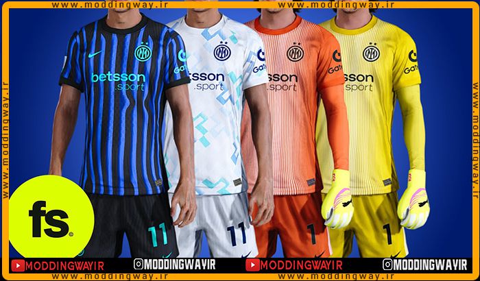 کیت پک Inter Milan 2025-26