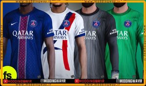 کیت پک Paris Saint-Germain 2025-26