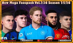 فیس پک new season 25/26 v236