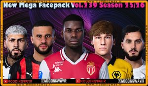 فیس پک new season 25/26 v239