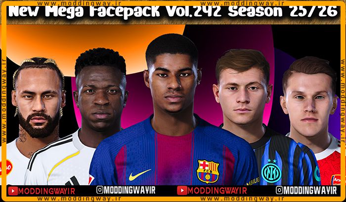 فیس پک new season 25/26 v242