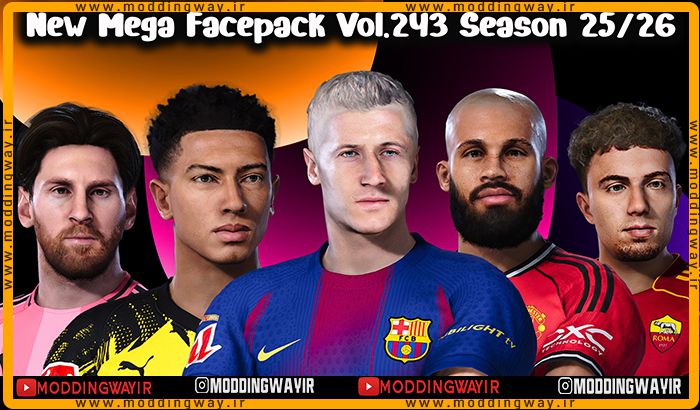 فیس پک new season 25/26 v243