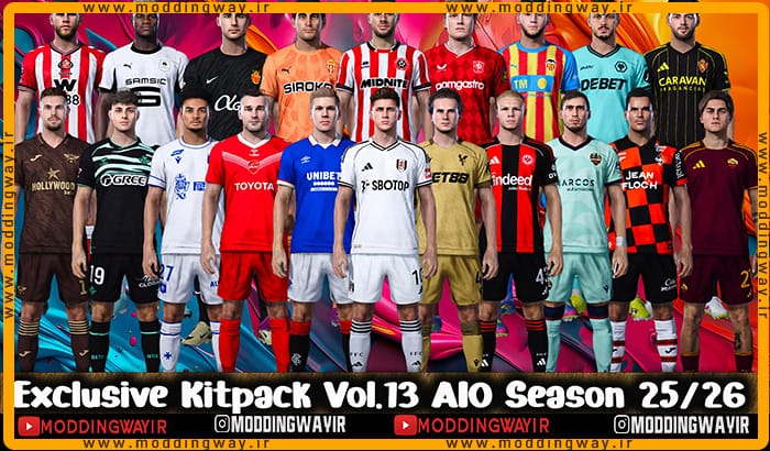 کیت پک Exclusive Vol 13 Season 25-26