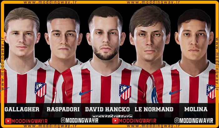 فیس پک Atletico Madrid