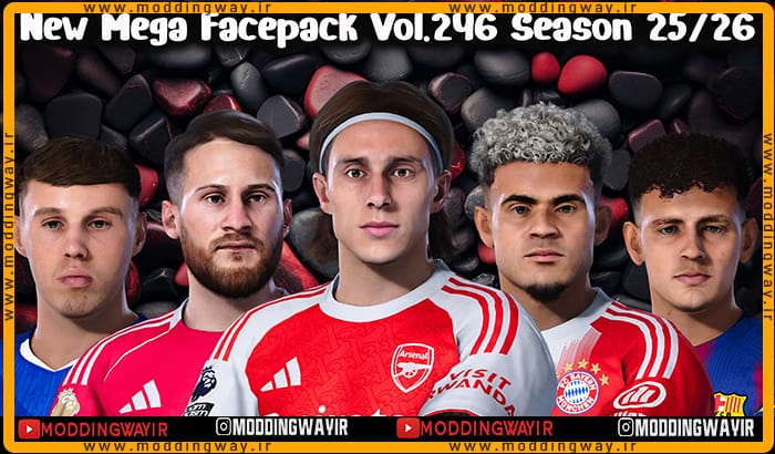 فیس پک new season 25/26 v244
