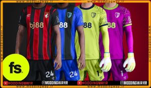 کیت پک AFC Bournemouth 2025-26