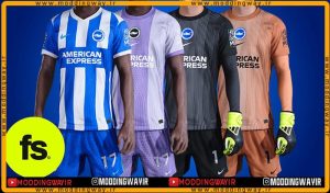 کیت پک Brighton Hove Albion 2025-26