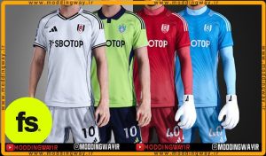 کیت پک Fulham 2025-26