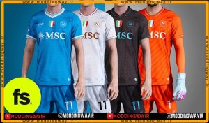 کیت پک SSC Napoli 2025-26