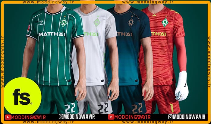 کیت پک SV Werder Bremen 2025-26