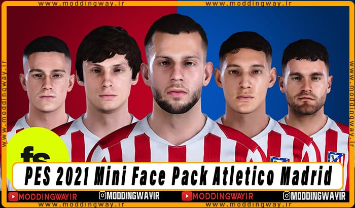 مینی فیس پک Atletico Madrid