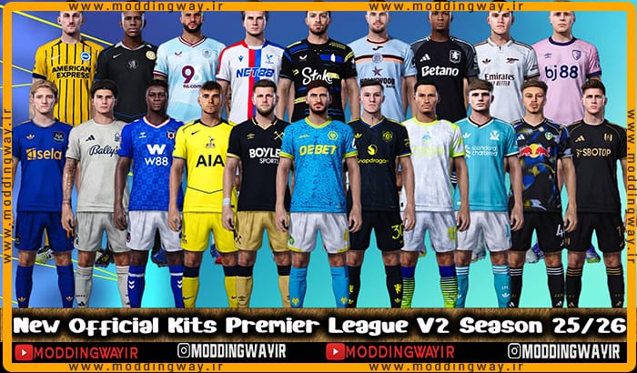 کیت پک Premier League Season 25-26