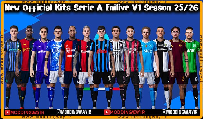 کیت پک Serie A Enilive